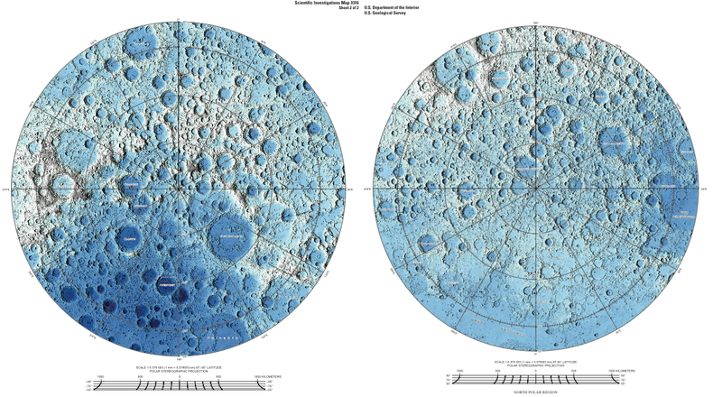 Illustration for article titled These Are Easily The Most Gorgeous Maps Of The Moon Ever